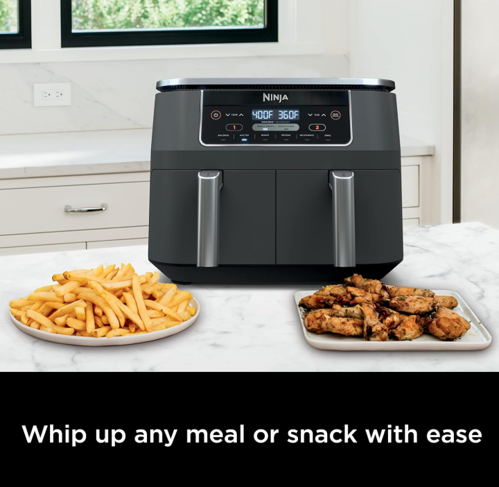 Ninja Air Fryer – Cook 2 Meals